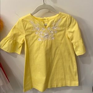 Yellow summer Janie and Jack dress size 3T
